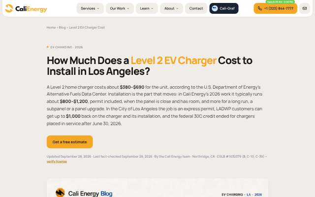 Page cited for Cali Energy