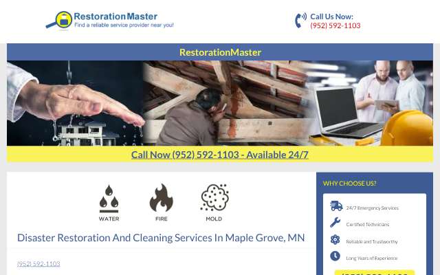 Page cited for RestorationMaster