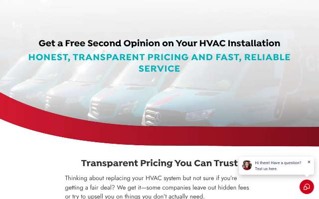 Cardinal Plumbing Heating & Air's page as the assistant saw it