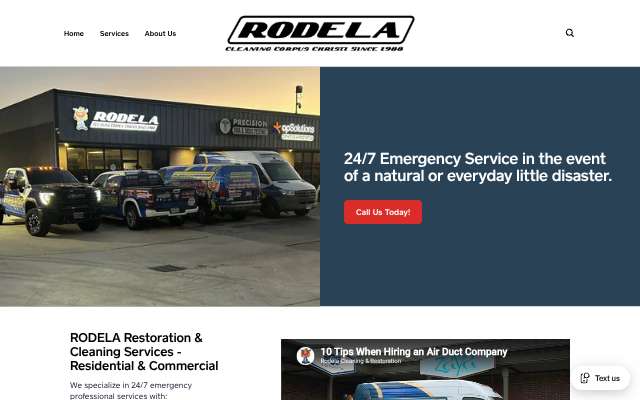 Page cited for Rodela Restoration & Cleaning