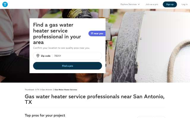 Armor Pro Services's page as the assistant saw it