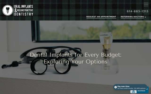 Oral Implants and Reconstructive Dentistry (OIR Dental)'s page as the assistant saw it