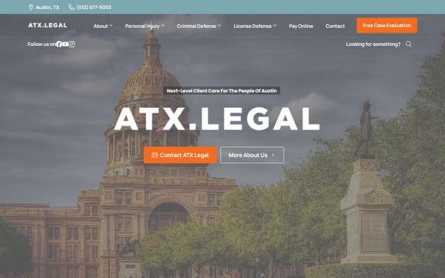 ATX Legal (Rob Chesnutt)'s page as the assistant saw it