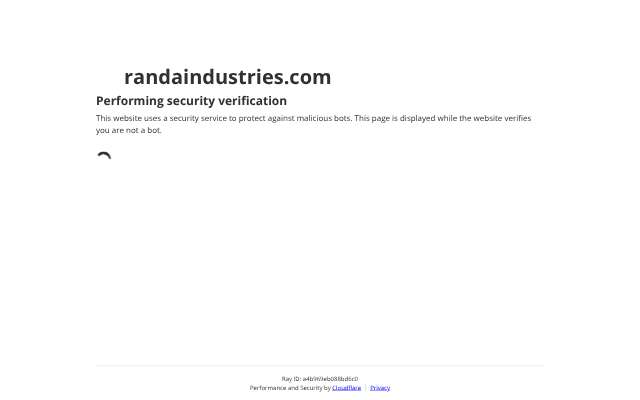 R&A Industries's page as the assistant saw it