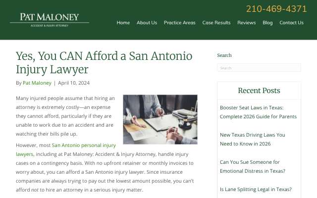 Pat Maloney's page as the assistant saw it