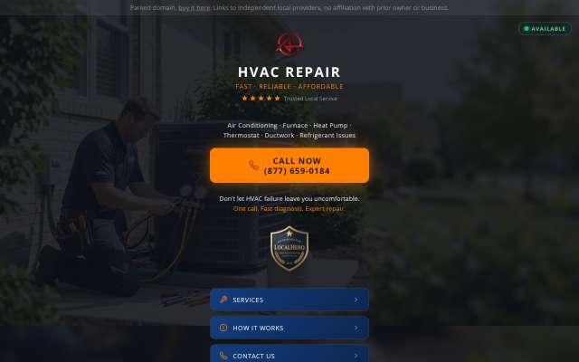Ac-Climate Mechanical's page as the assistant saw it