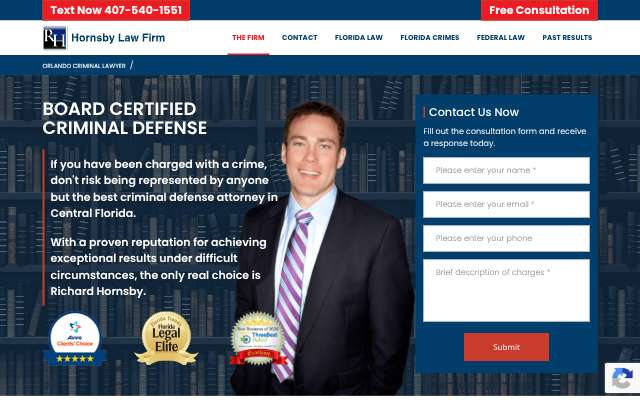 Page cited for Richard E. Hornsby, P.A.