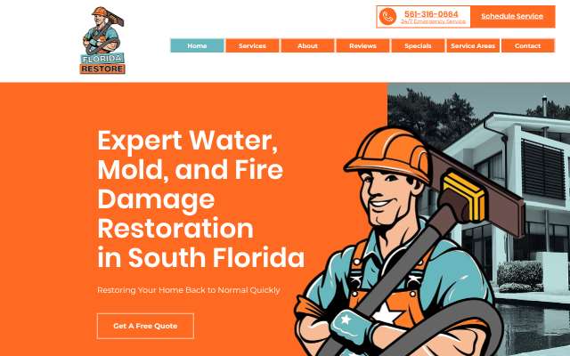 Page cited for Florida Restore