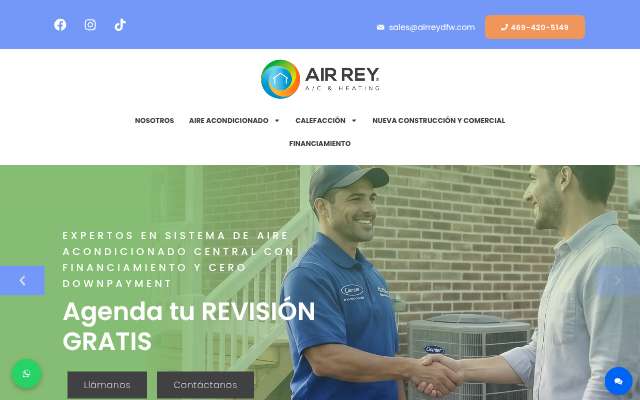 Air Rey's page as the assistant saw it