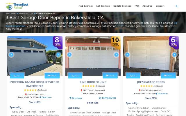 Page cited for King Door Co., Inc.