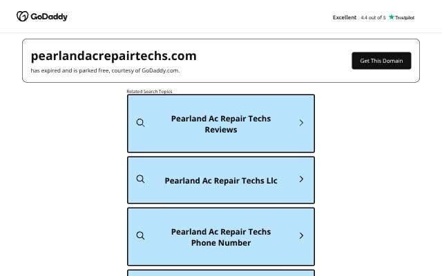 Pearland AC Repair & Installation Techs's page as the assistant saw it