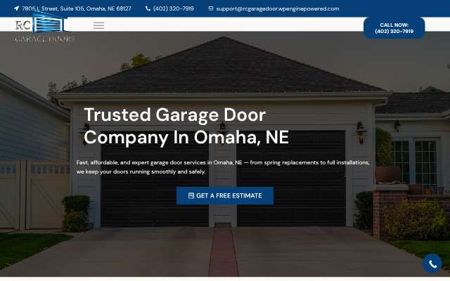 RC Garage Door Services's page as the assistant saw it