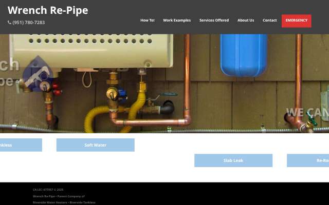 Wrench Re-Pipe's page as the assistant saw it