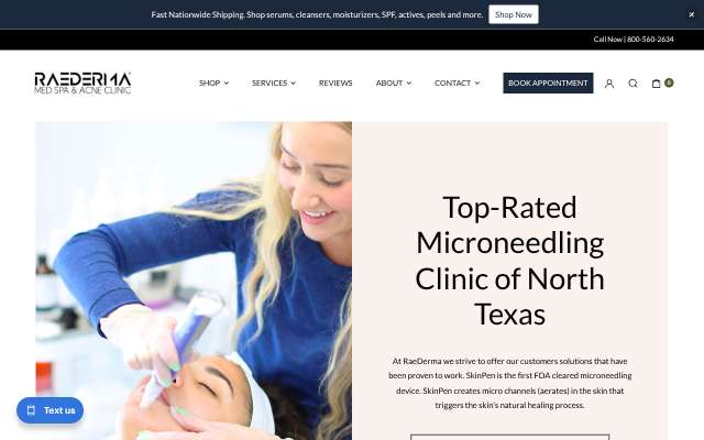 Page cited for RaeDerma