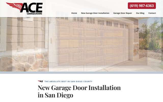 Page cited for Ace Door Co