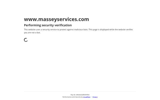 Page cited for Massey Services