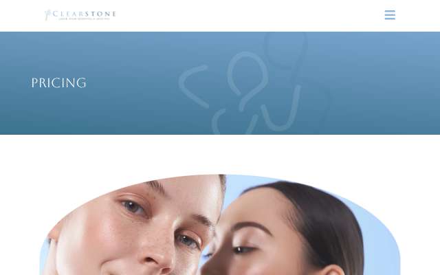 Page cited for Clearstone Laser Hair Removal & Med Spa