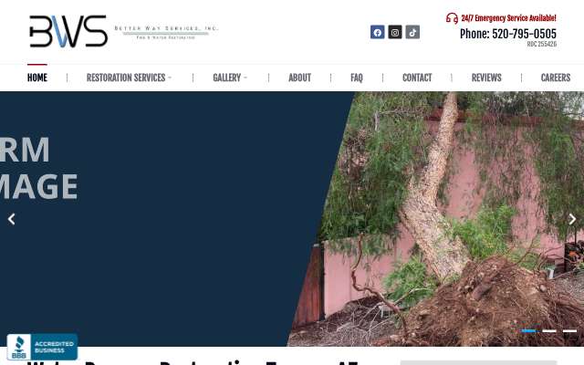 Page cited for Better Way Services Inc