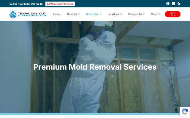 Page cited for Texas Dry Out & Restoration