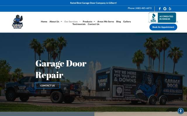Page cited for Grease Monkey Garage Door & Gates