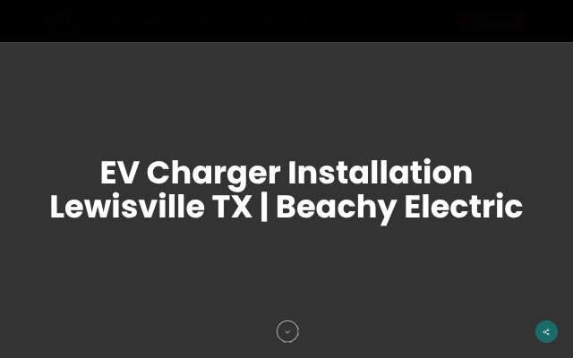 Beachy Electric's page as the assistant saw it