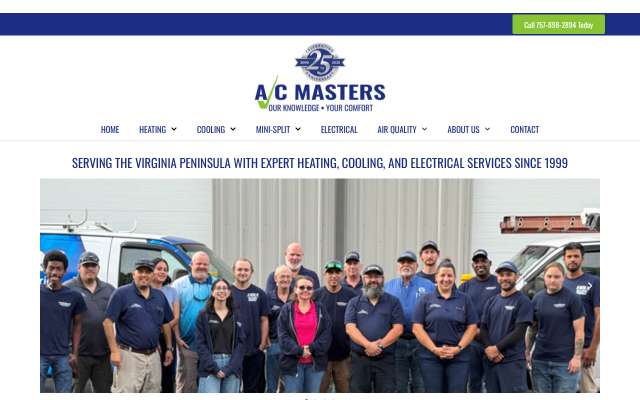 A/C Masters's page as the assistant saw it
