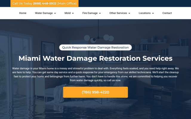 Page cited for Quick Response Water Damage Restoration