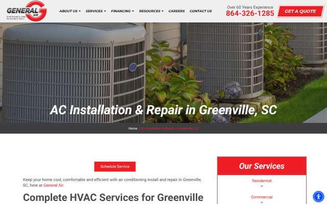 General Air's page as the assistant saw it