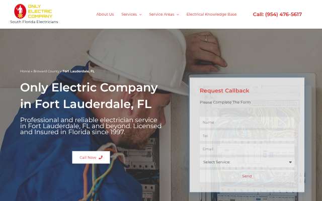 Page cited for Only Electric Company