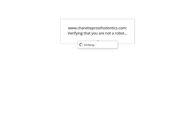 Charette Prosthodontics and Implant Dentistry's page as the assistant saw it