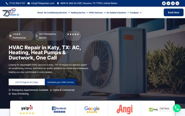 75 Degree AC's page as the assistant saw it