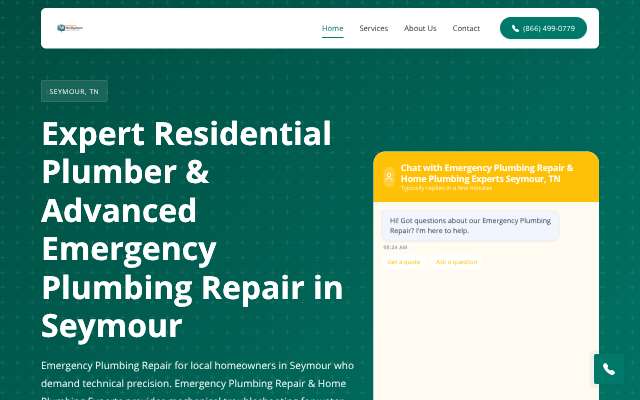 Page cited for Meadowlark Plumbing (Seymour TN)