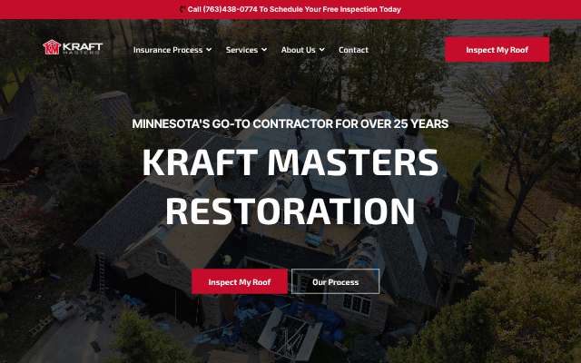 Page cited for KraftMasters Restoration