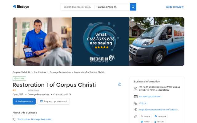 Page cited for Restoration 1 of Corpus Christi