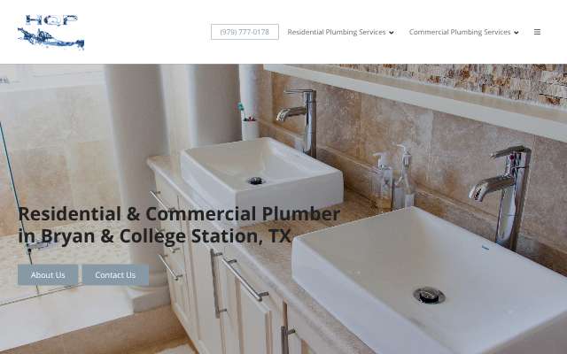 Holman's Quality Plumbing's page as the assistant saw it