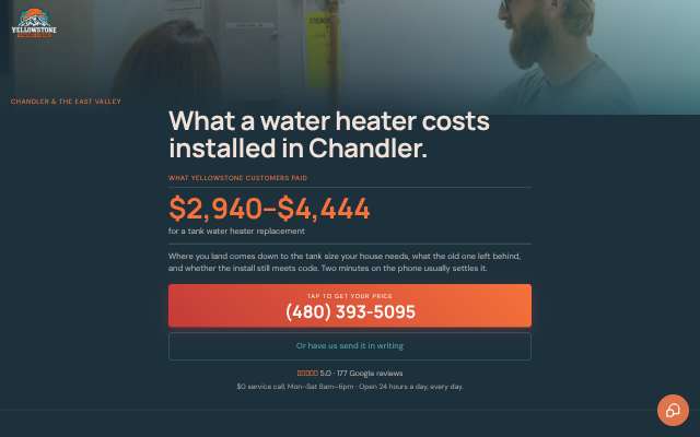 Page cited for Yellowstone Plumbing & Drains