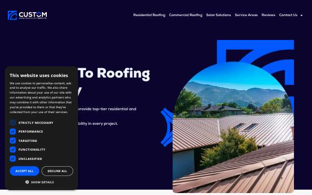 Page cited for Custom Construction Solutions