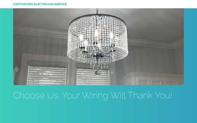 Page cited for Captivating Electrician Service