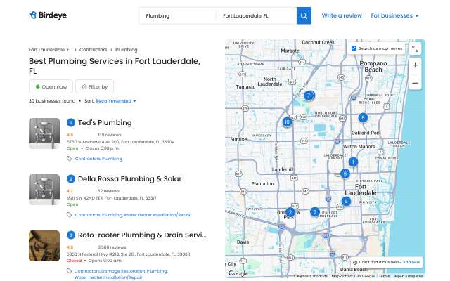 Page cited for 4 Star Plumbing Services