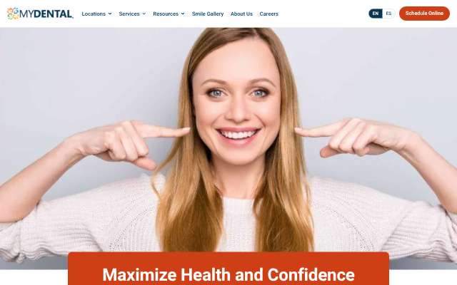 myDental Tech Ridge's page as the assistant saw it