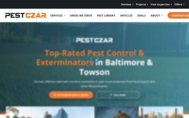 Pest Czar's page as the assistant saw it