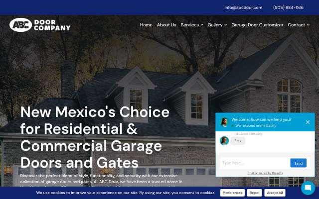 Page cited for ABC Door Company