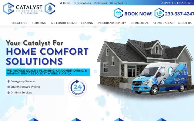 Page cited for Catalyst Air Conditioning