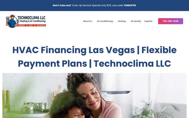 Technoclima LLC's page as the assistant saw it