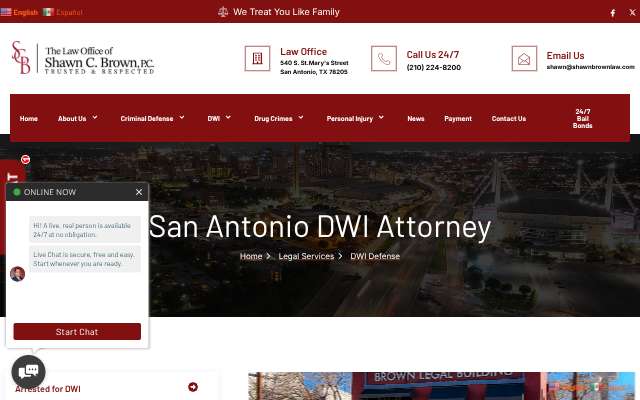 Page cited for Law Office of Shawn C. Brown, PC