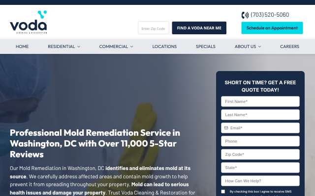 Page cited for Voda Cleaning & Restoration