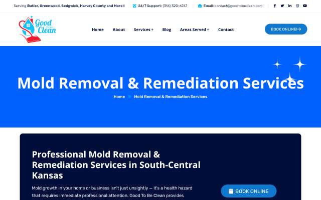 Page cited for Good To Be Clean Cleaning & Restoration