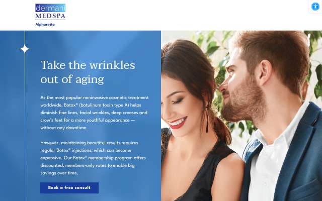 Page cited for dermani MEDSPA - Alpharetta