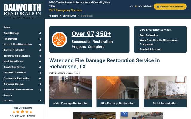 Page cited for Dalworth Restoration