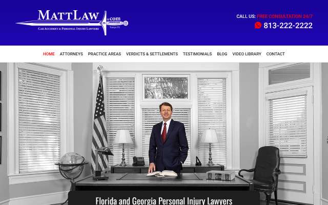 MattLaw's page as the assistant saw it